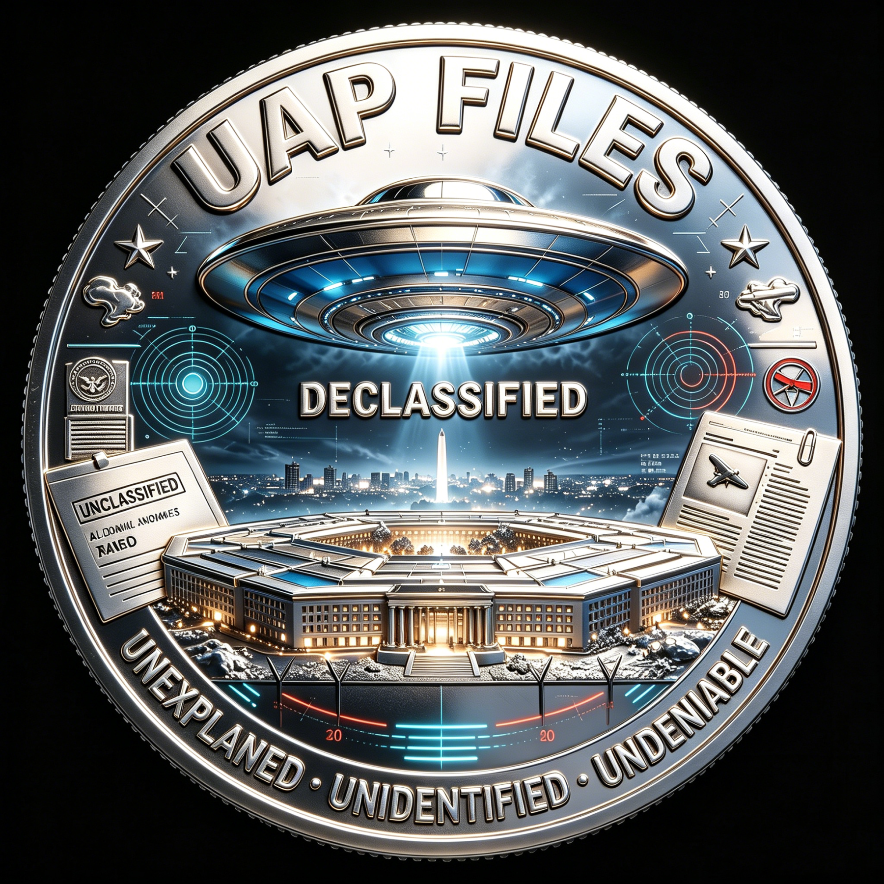 Last Day 49% OFF🔥UFO Disclosure 2026 Commemorative Coin 🌌