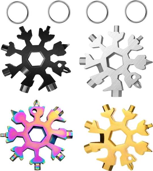 🎁New Multifunctional 18-in-1 Snowflake Wrench