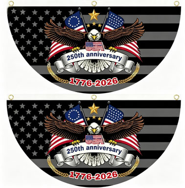 250th Anniversary USA Fan Flag