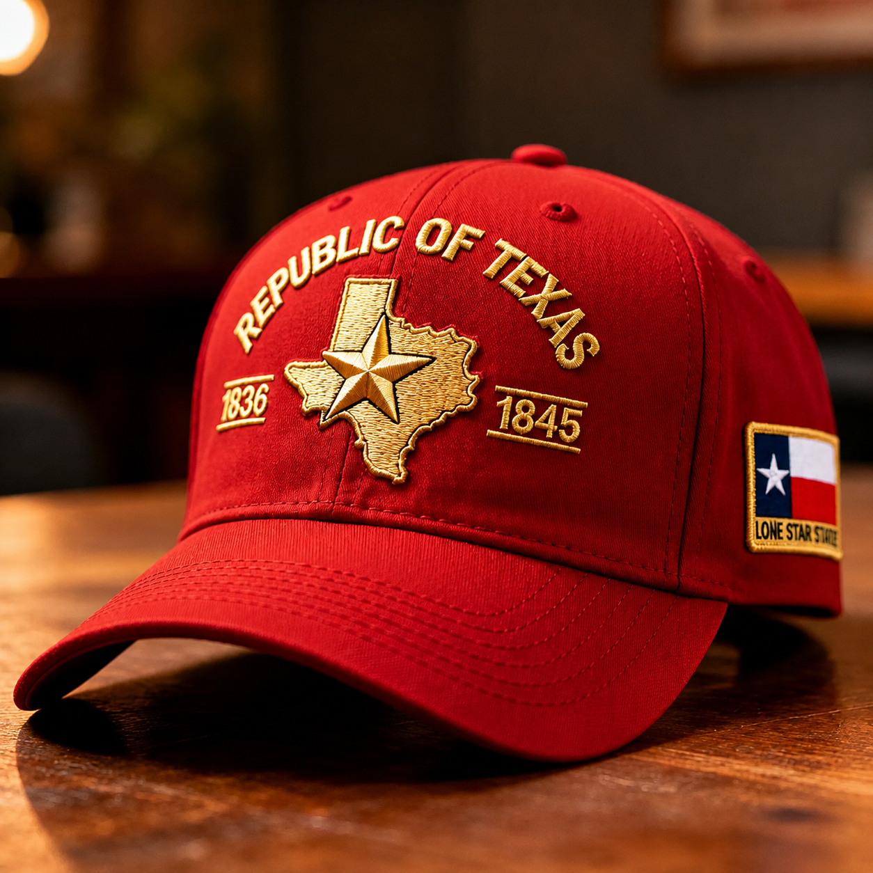 Republic of Texas Embroidered Hat, 🔥Buy 2 FREE SHIPPING ＆ Buy 2 Get 1 Free🔥