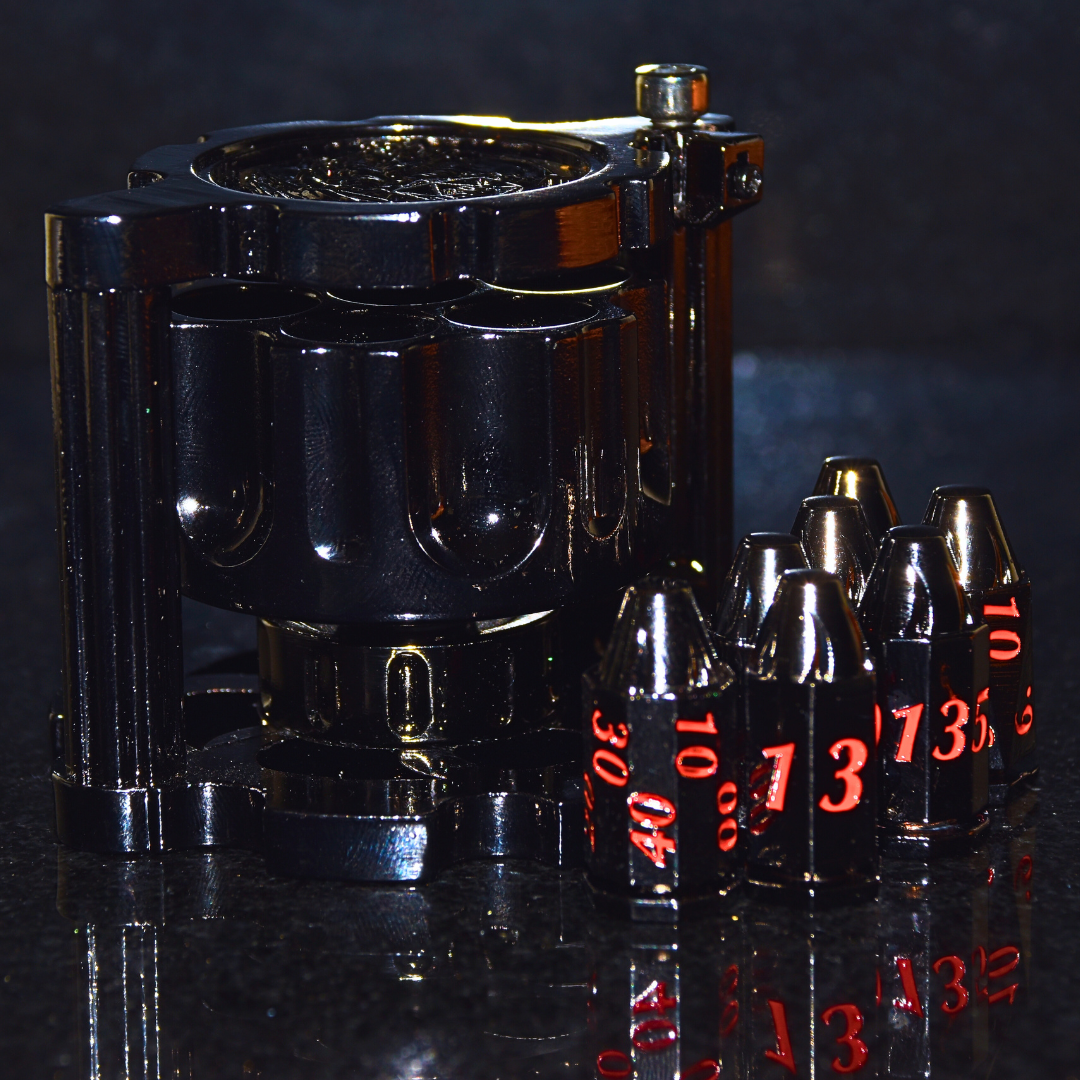🔥LAST DAY 59% OFF🔥-🚀 Metal Bullet Dice Set🔥