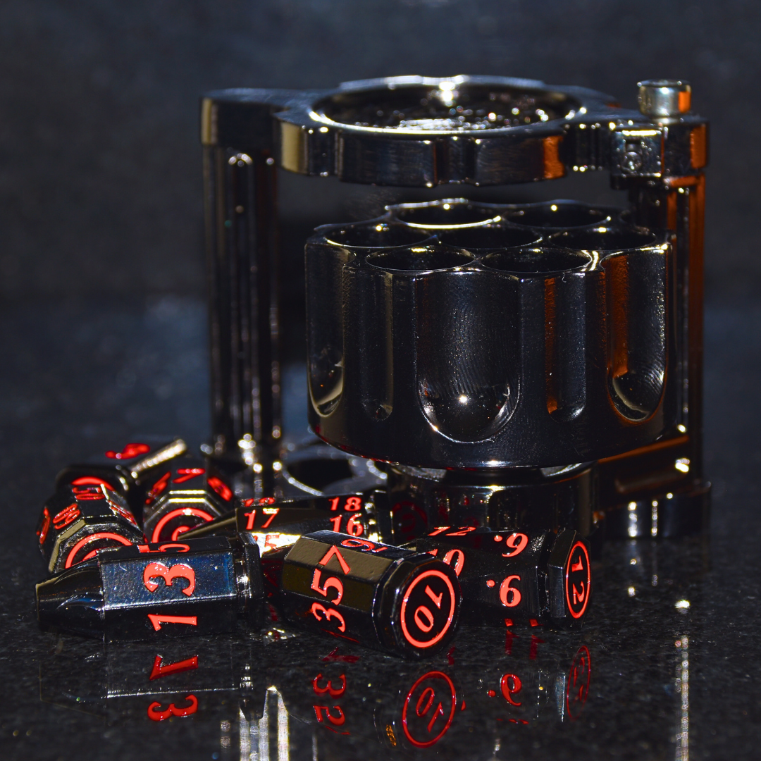 🔥LAST DAY 59% OFF🔥-🚀 Metal Bullet Dice Set🔥