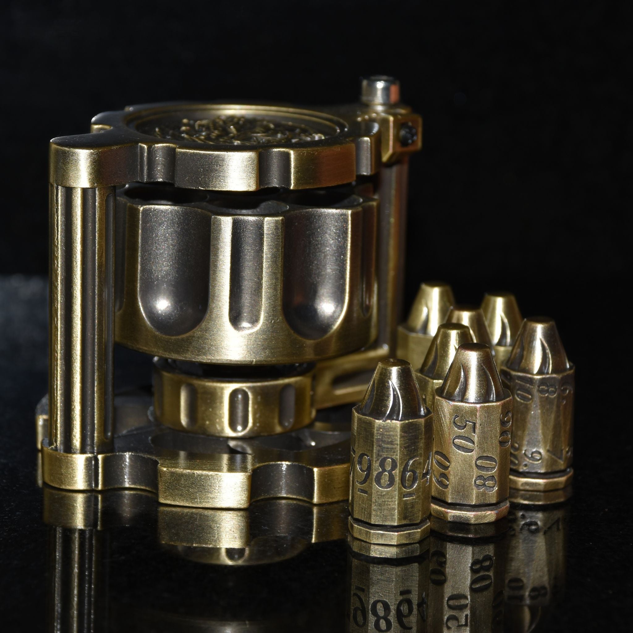 🔥LAST DAY 59% OFF🔥-🚀 Metal Bullet Dice Set🔥