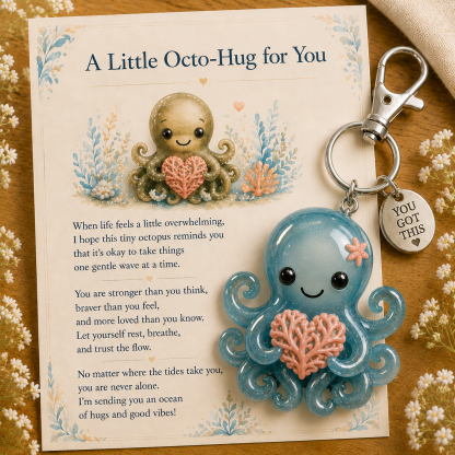💖 Emotional Support Keychain Collection – A Tiny Reminder You’re Doing Better Than You Think