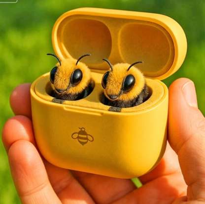 Cute Animal Shaped Bluetooth Earbuds-3D Stereo Animal Design | Wireless Earphones with Cartoon Charging Case