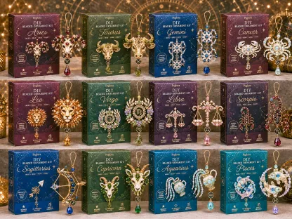 ⏳ Last Day 49% OFF – Buy 3 Get 1 FREE（4 PCS）🌙 Beginner-Friendly Zodiac Blessing Beaded Ornament DIY Kit Collection | Complete Kit with Beads, Crystal Accents, Zodiac Charms & Step-by-Step Guide Included 💕