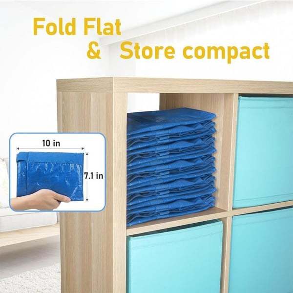 🎁Only $9.99 Last Day Promotion!24 Gallon Extra Large Heavy Duty Foldable Moving Bags