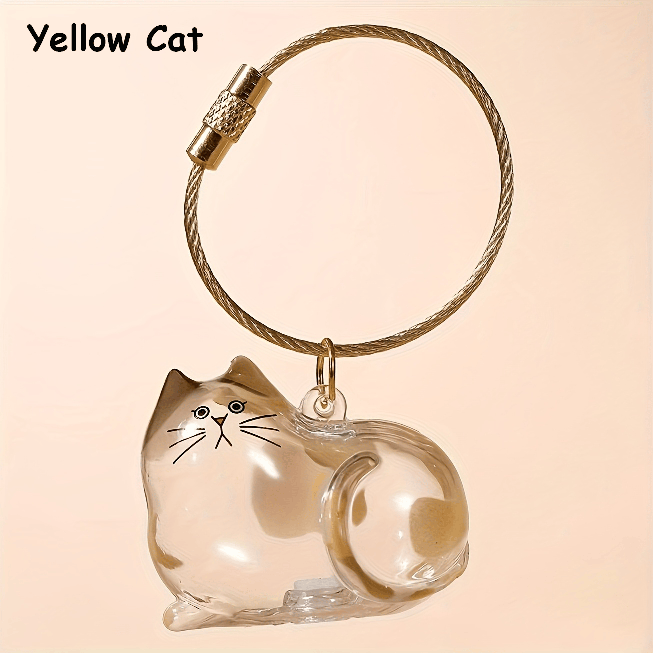 🐾Pet Hair Memorial Capsule Keychain