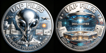 Last Day 49% OFF🔥UFO Disclosure 2026 Commemorative Coin 🌌