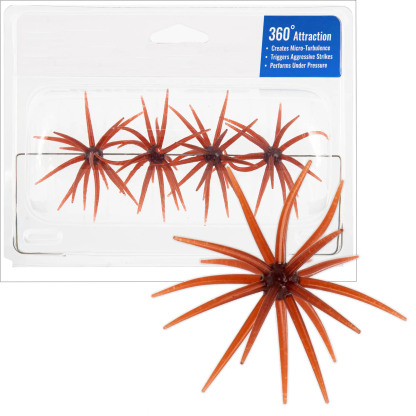 🎁Last Day Promotion 49% OFF🔥Tentacle Soft Plastic Fishing Lure, Finesse Bass Bait for Drop Shot Wacky Rig, Slow Sinking