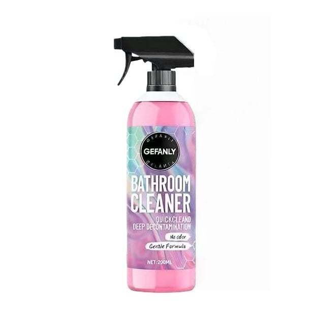 ✨ Bathroom Cleaner: Sparkle in Seconds, No Harsh Fumes