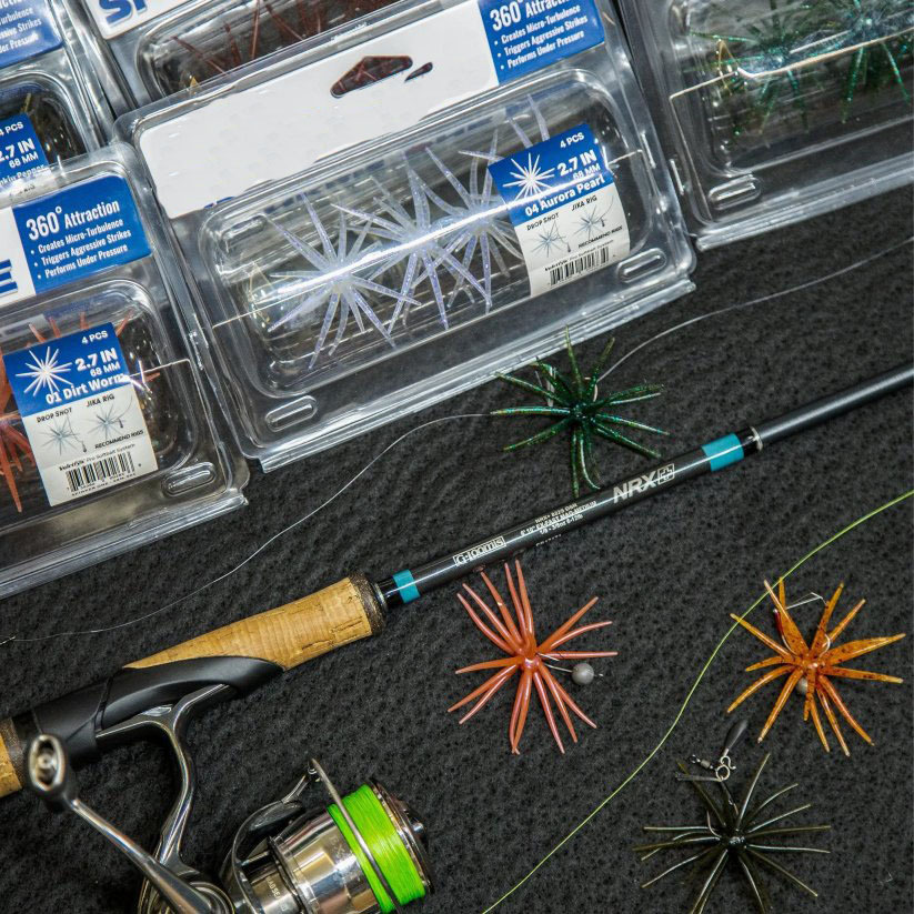 🎁Last Day Promotion 49% OFF🔥Tentacle Soft Plastic Fishing Lure, Finesse Bass Bait for Drop Shot Wacky Rig, Slow Sinking