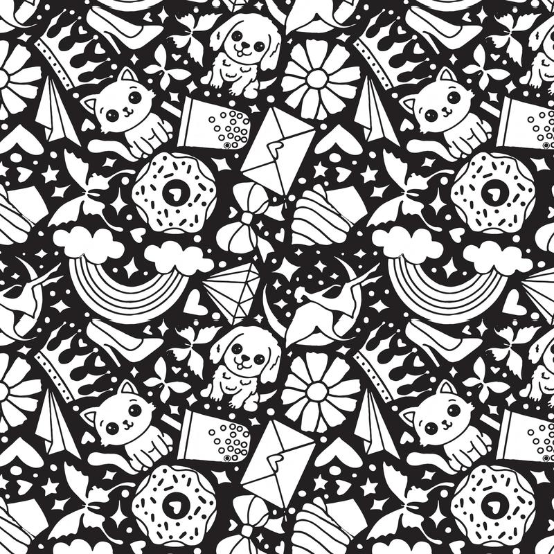 DIY Coloring Blanket 50x60 Inch Fleece Throw for Kids & Adults with 24