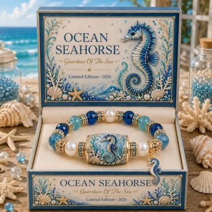 🌊Ocean Guardians Keepsake Bracelet Collection – Limited Edition 2026🔥Last 4 hours🔥BUY 3 GET 1 FREE (Add 4 Pcs To Cart)🎁