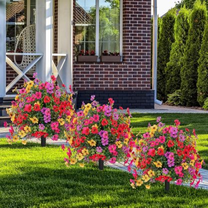 Last Day Promotion! 🔥Outdoor/Indoor UV Resistant & Waterproof Artificial Flower Decor ✅