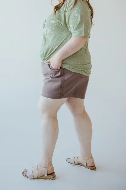 Tummy Control Stretch Twill Shorts(BUY 2 FREE SHIPPING)