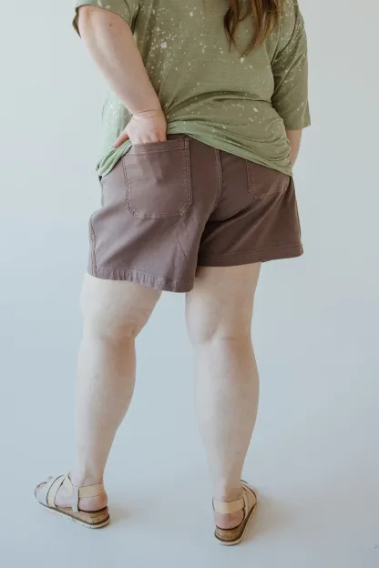 Tummy Control Stretch Twill Shorts(BUY 2 FREE SHIPPING)