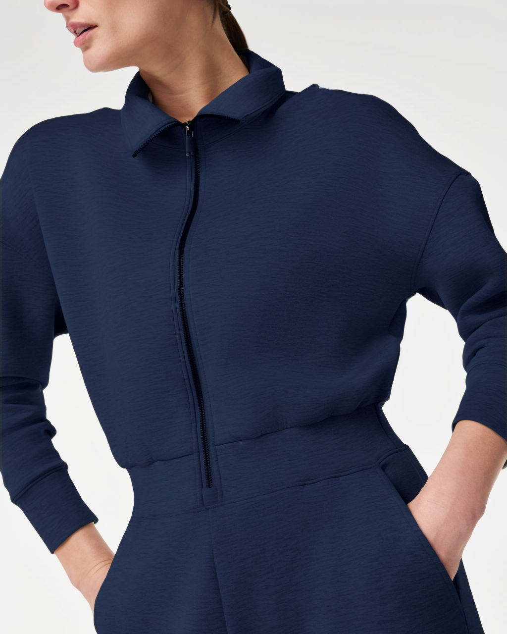 AirEssentials Long Sleeve Wide Leg Jumpsuit (Buy 2 Free Shipping)