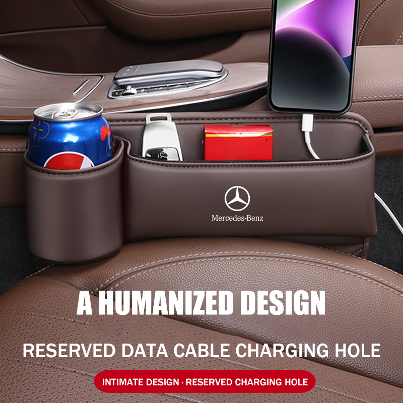 ?Starting from 50% off?Exclusive Logo Leather Car seat Storage Box