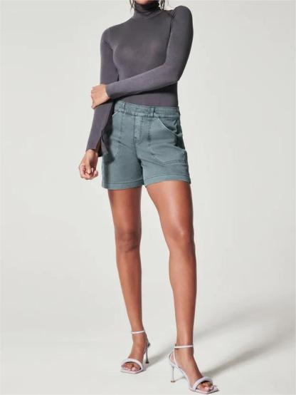 Tummy Control Stretch Twill Shorts(BUY 2 FREE SHIPPING)