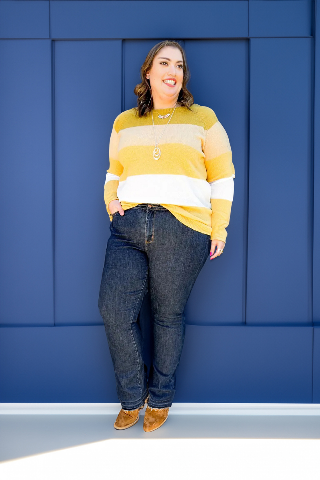 2023 New JUDY High-Rise Tummy Control Bootcut Jeans (Buy 2 Free Shipping)