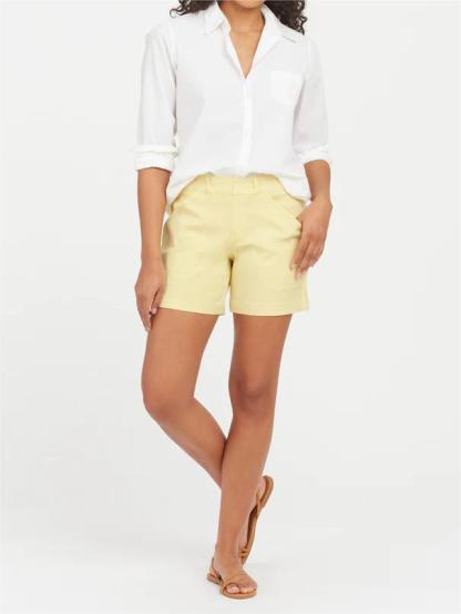 Tummy Control Stretch Twill Shorts(BUY 2 FREE SHIPPING)