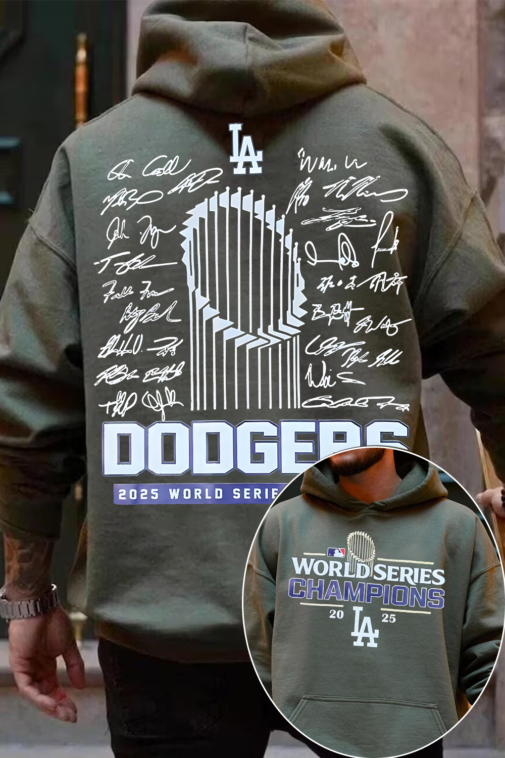 Dodgers 2025 World Series Champions Hoodie