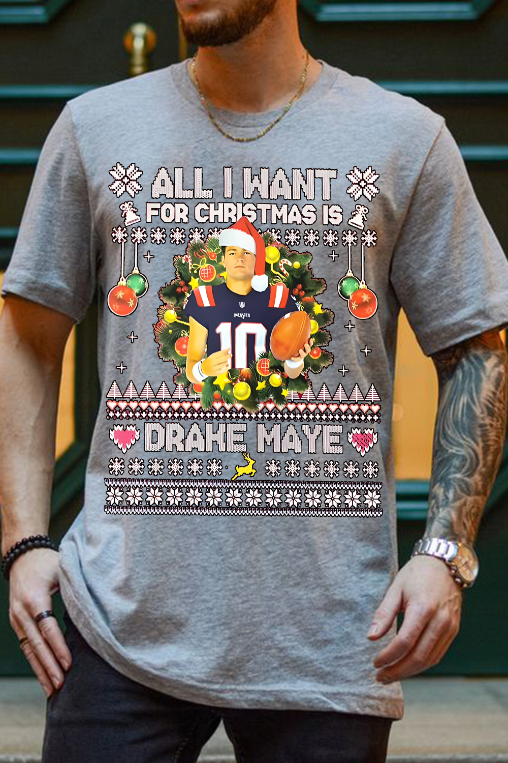 Drake Maye Men Tee