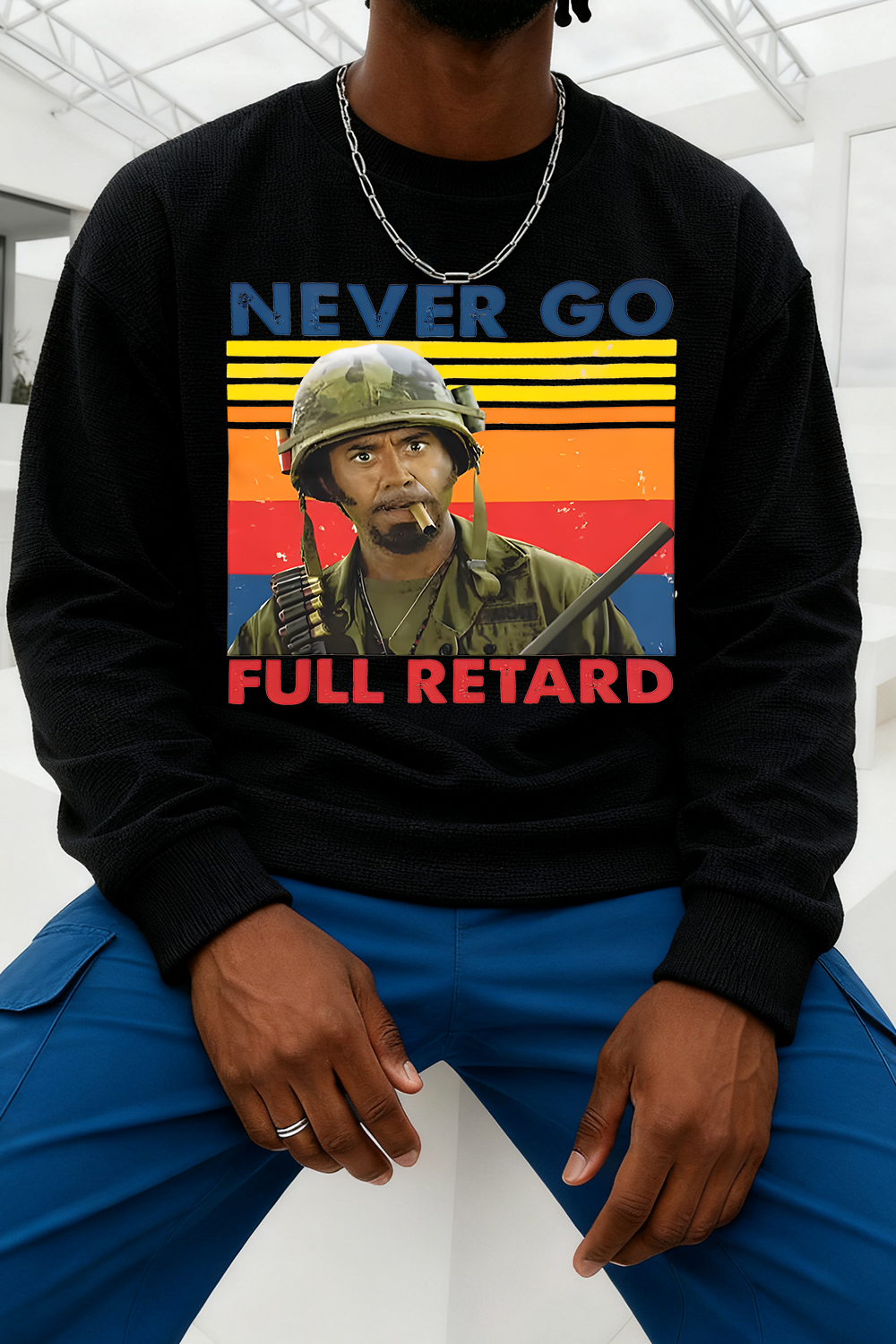 Nevergofullreterrrd Long-Sleeved T-Shirt