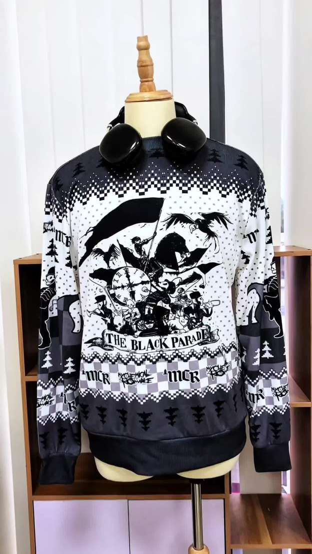 My Chemical Romance The Black Parade Ugly Christmas Sweatshirt