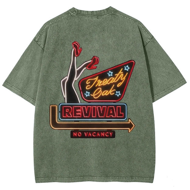 Unisex Fit Treaty Oak Revival Washed T-Shirt