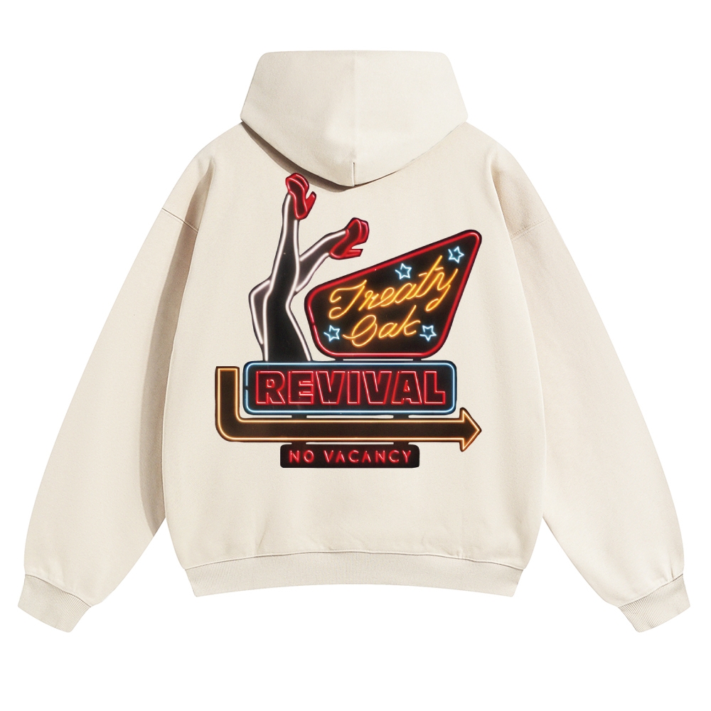 Unisex Treaty Oak Revival Pure Cotton Hoodie