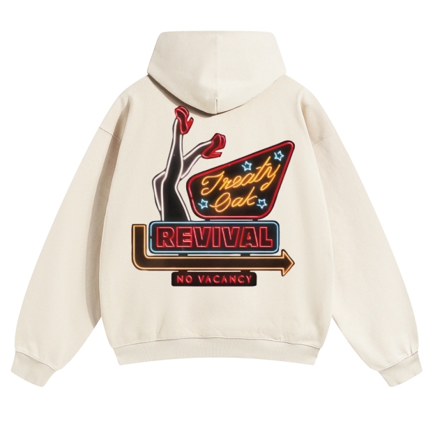 Unisex Treaty Oak Revival Pure Cotton Hoodie