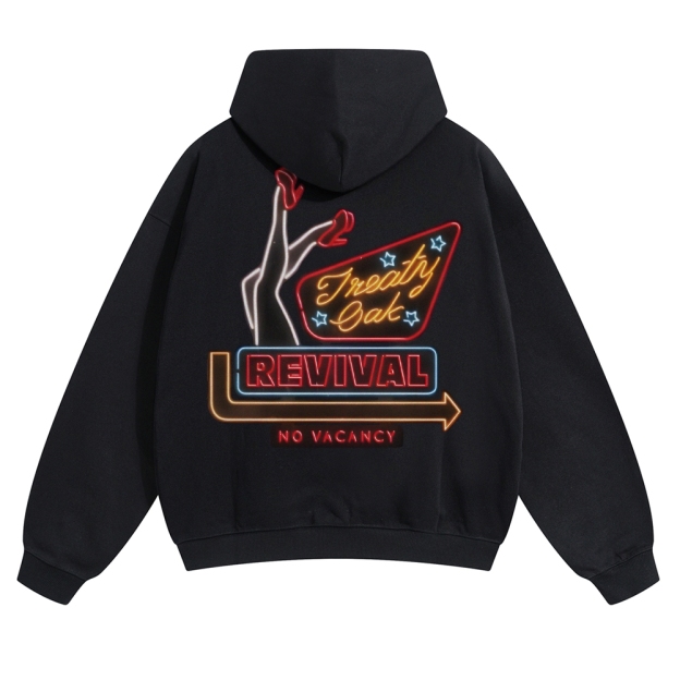 Unisex Treaty Oak Revival Pure Cotton Hoodie