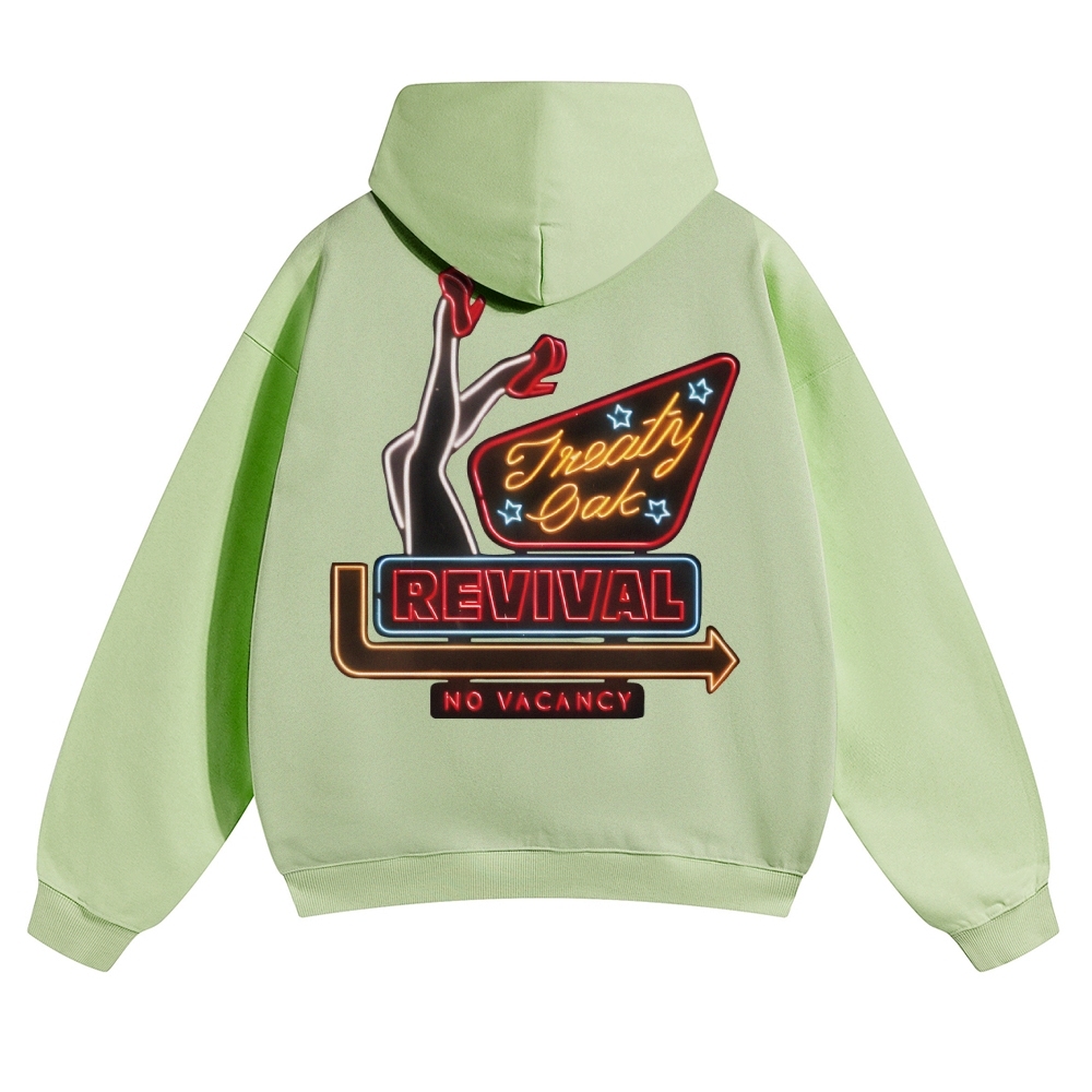 Unisex Treaty Oak Revival Pure Cotton Hoodie