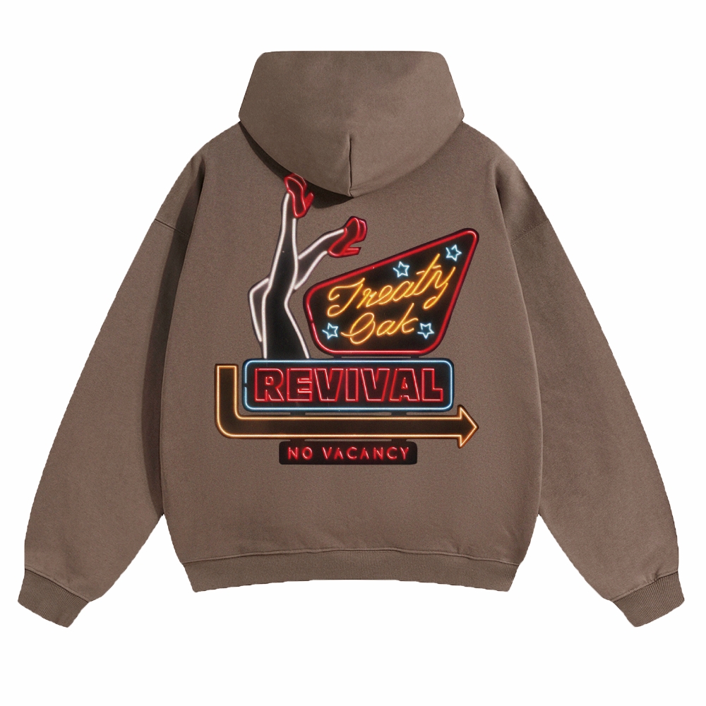 Unisex Treaty Oak Revival Pure Cotton Hoodie