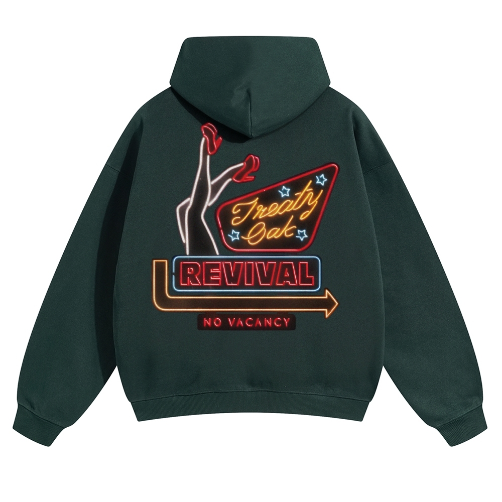 Unisex Treaty Oak Revival Pure Cotton Hoodie