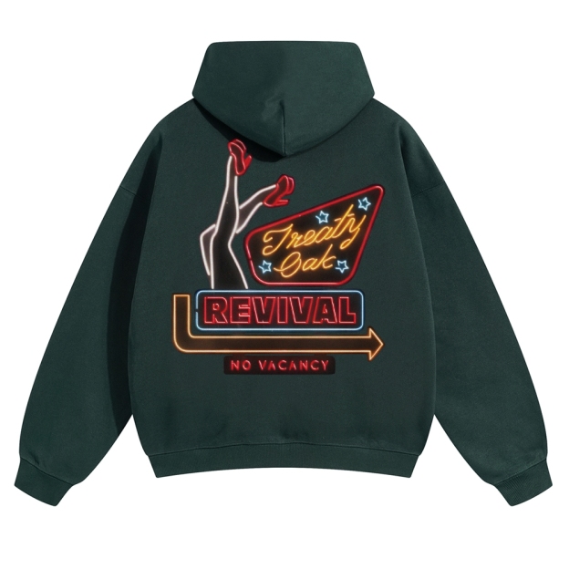 Unisex Treaty Oak Revival Pure Cotton Hoodie