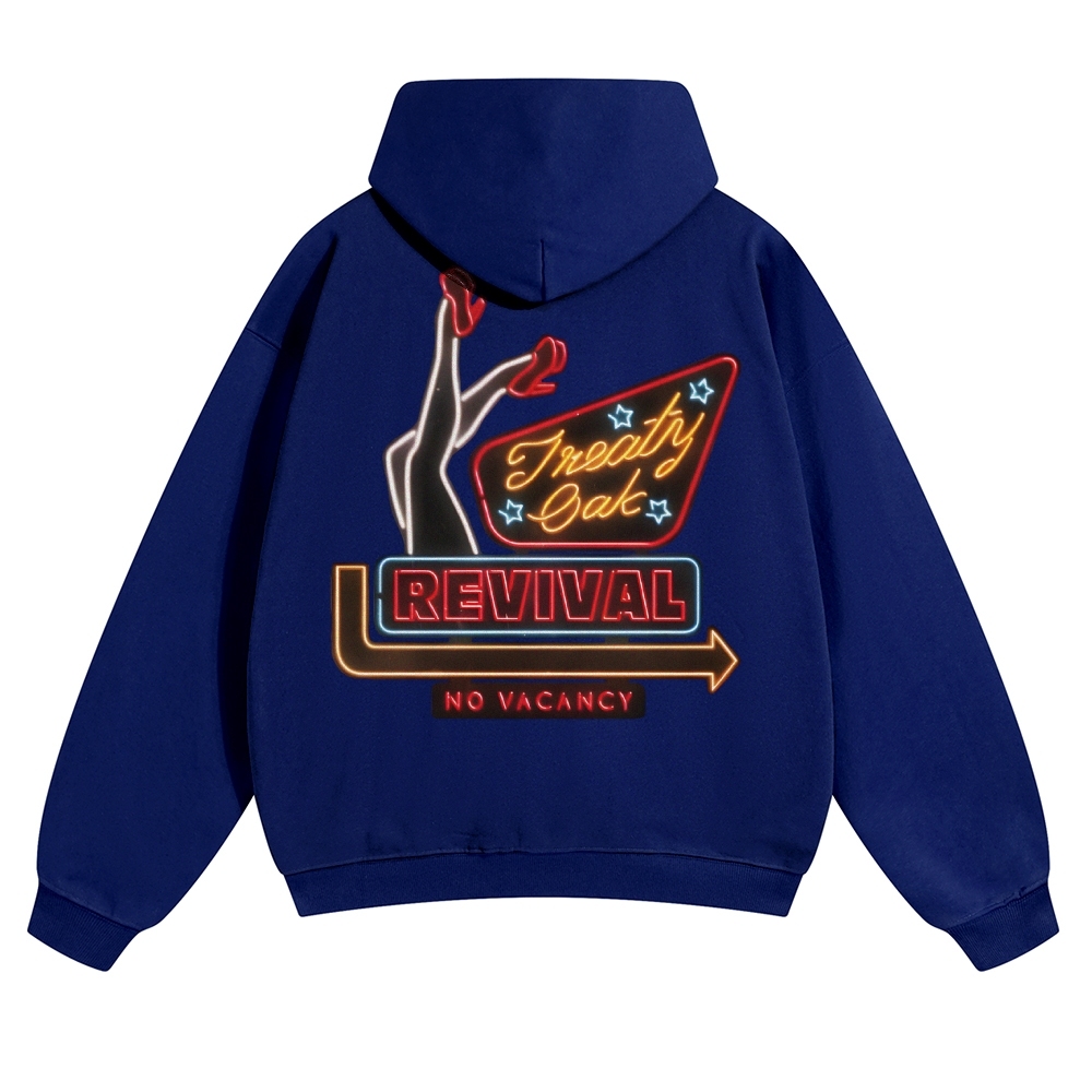 Unisex Treaty Oak Revival Pure Cotton Hoodie