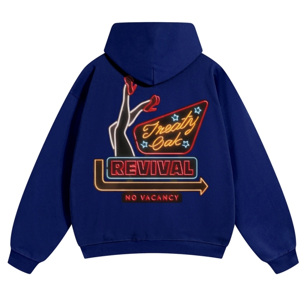 Unisex Treaty Oak Revival Pure Cotton Hoodie