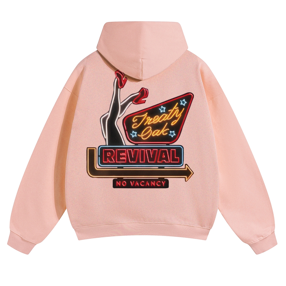 Unisex Treaty Oak Revival Pure Cotton Hoodie