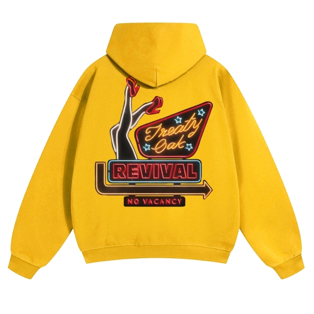 Unisex Treaty Oak Revival Pure Cotton Hoodie