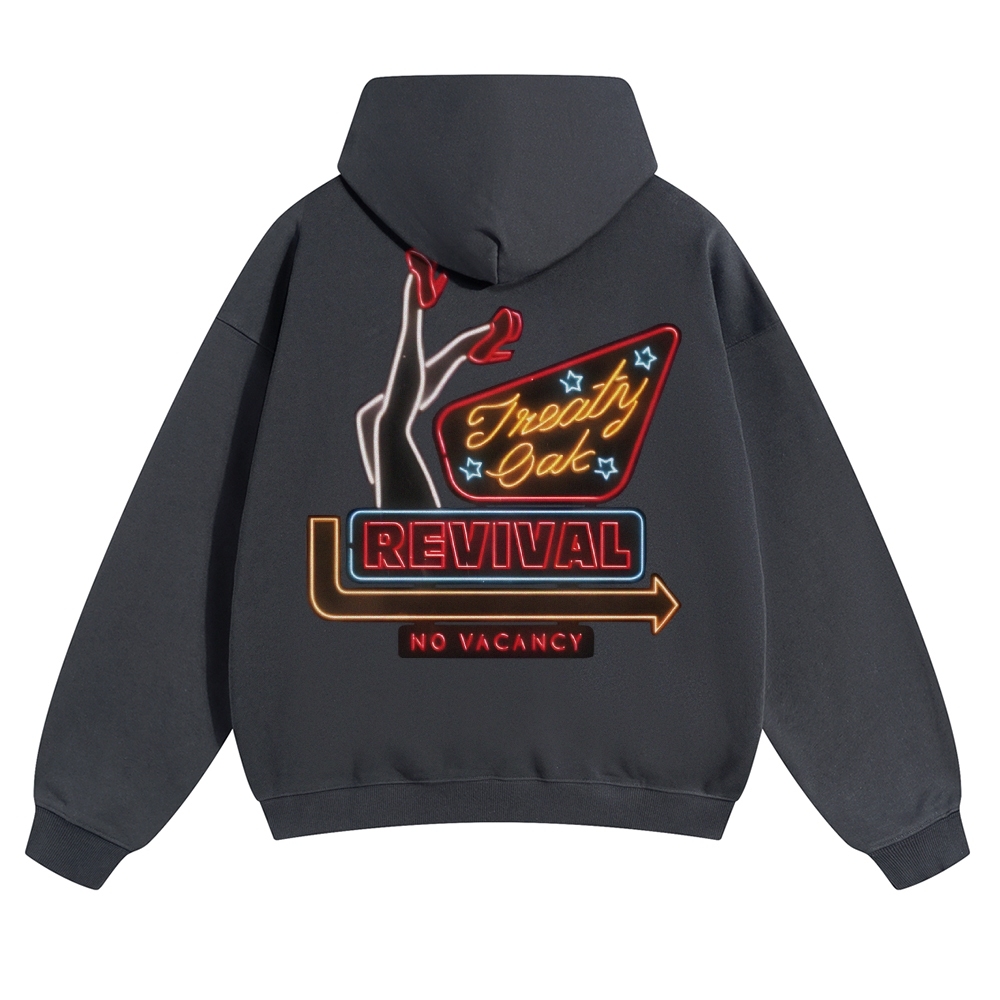 Unisex Treaty Oak Revival Pure Cotton Hoodie