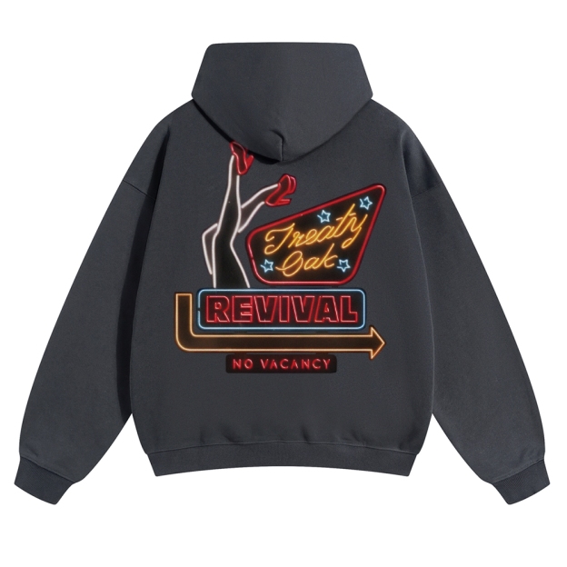 Unisex Treaty Oak Revival Pure Cotton Hoodie