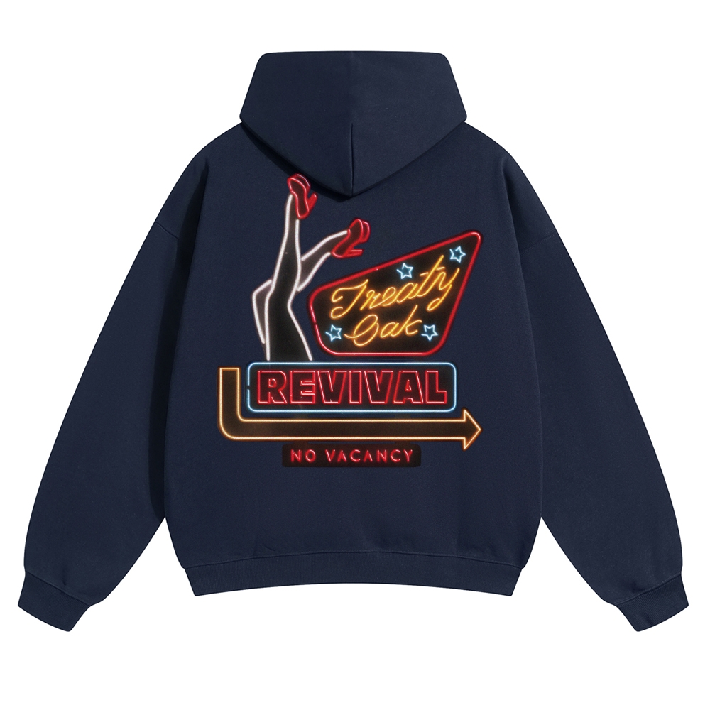 Unisex Treaty Oak Revival Pure Cotton Hoodie