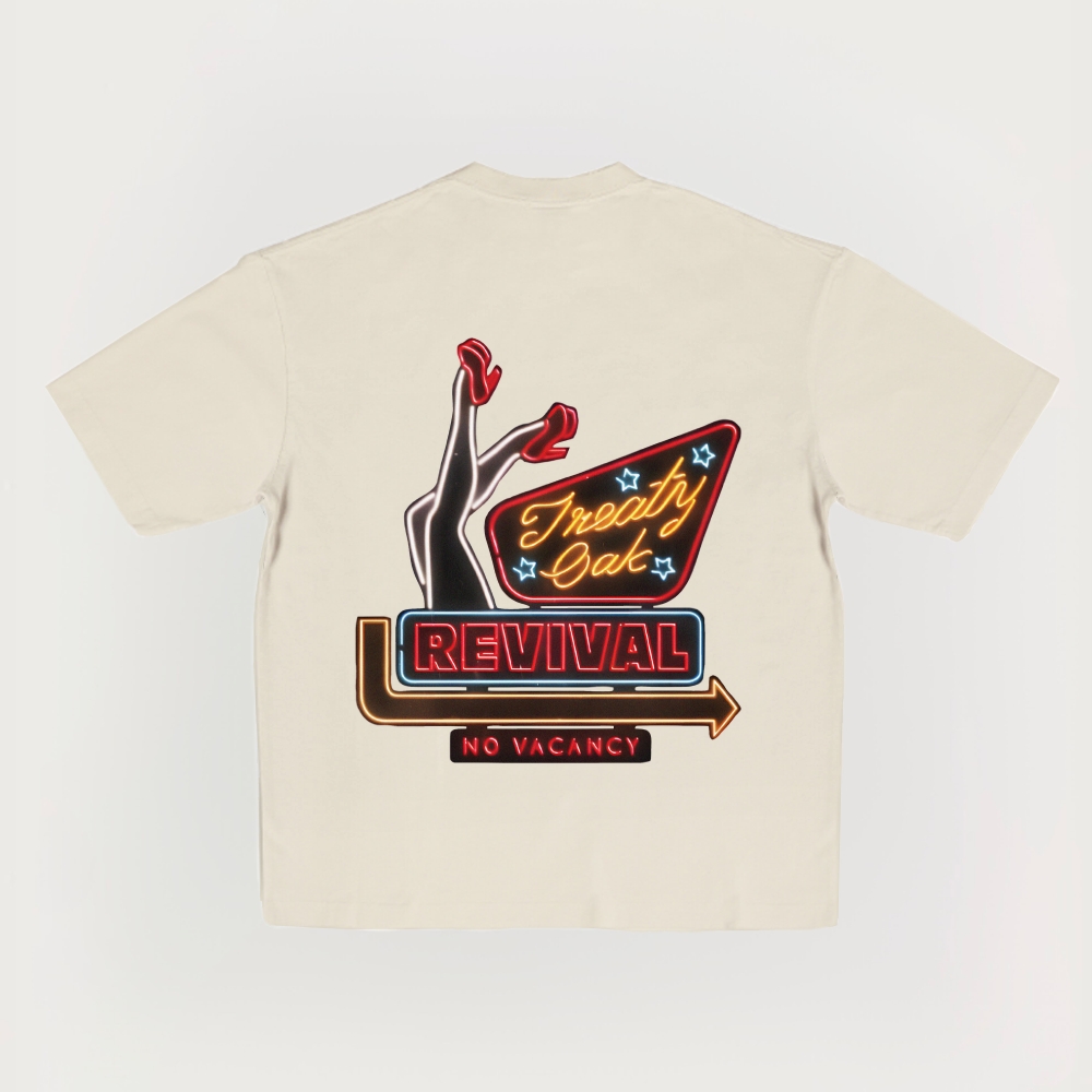 Treaty Oak Revival Printed Short-Sleeved T-Shirt