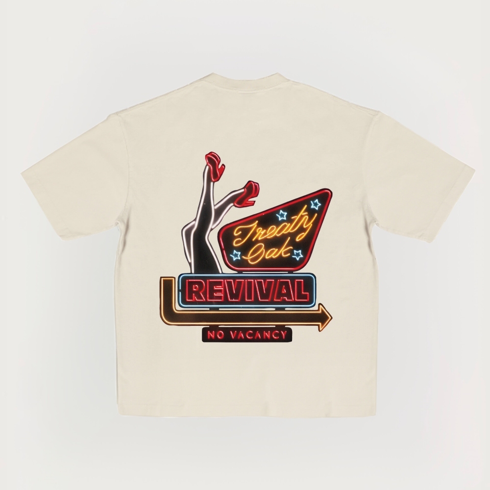 Treaty Oak Revival Printed Short-Sleeved T-Shirt