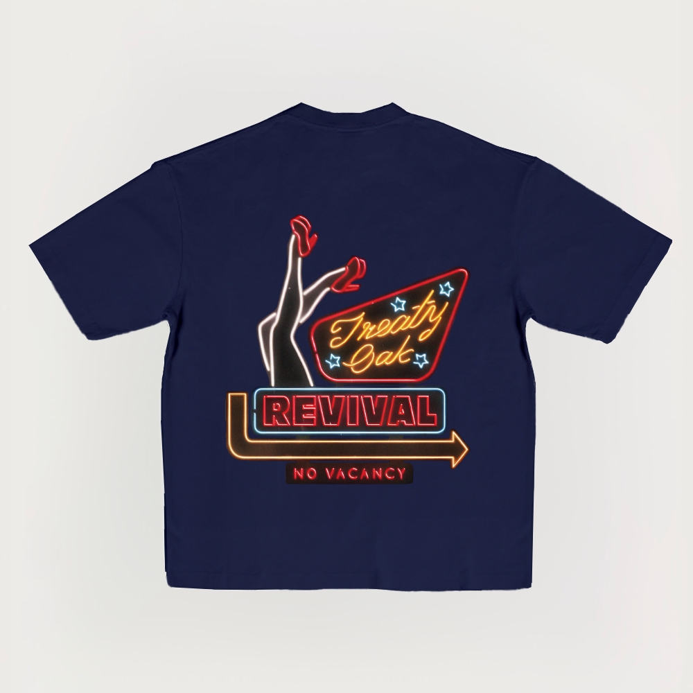 Treaty Oak Revival Printed Short-Sleeved T-Shirt