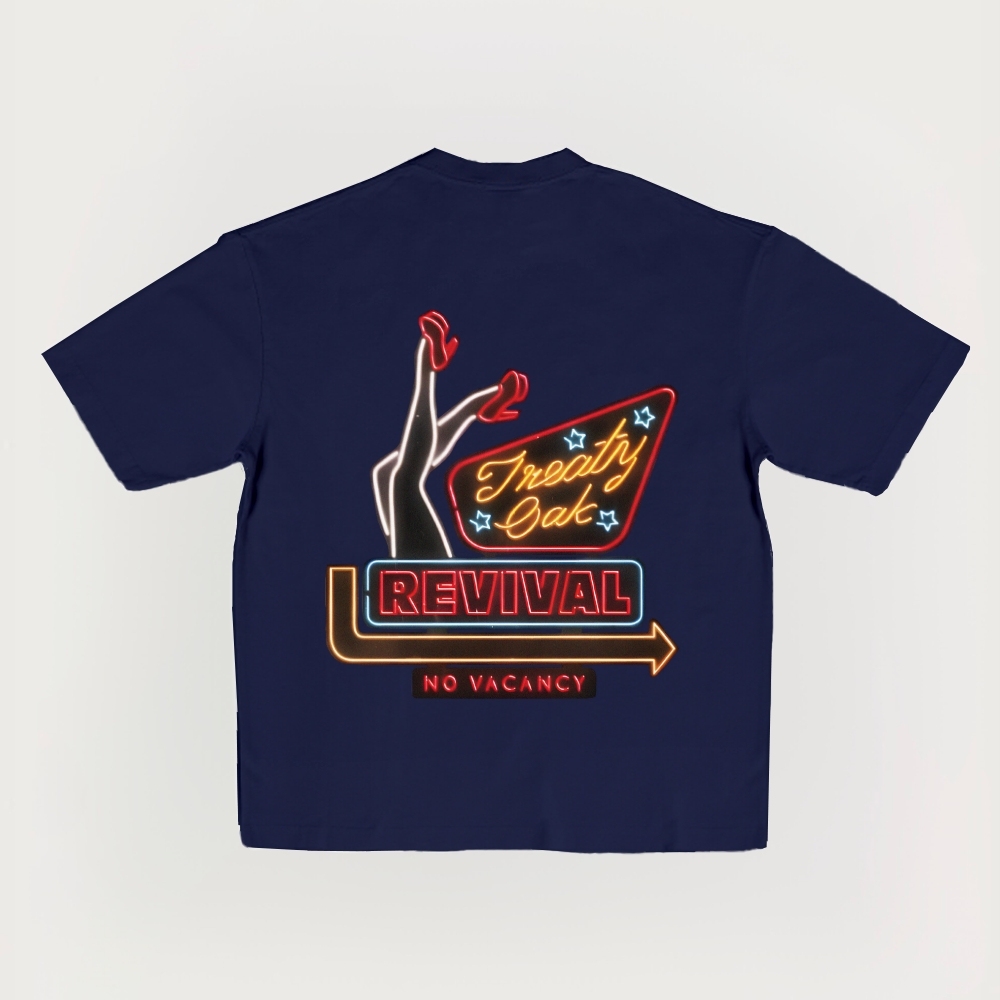 Treaty Oak Revival Printed Short-Sleeved T-Shirt