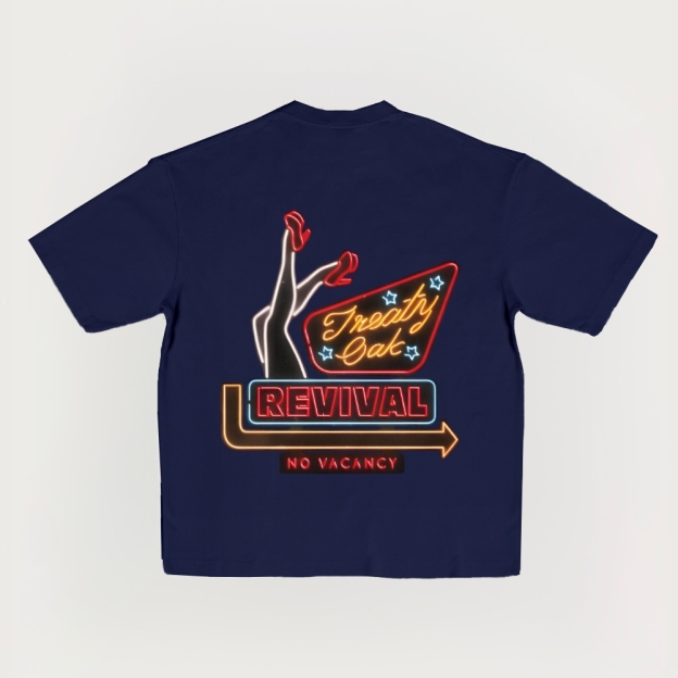 Treaty Oak Revival Printed Short-Sleeved T-Shirt